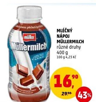 Nápoj mléčný Müllermilch Müller