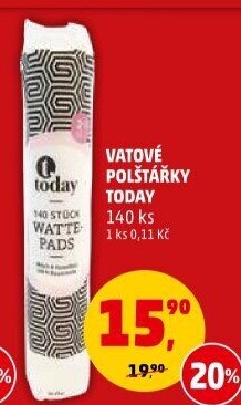 Odličovací tampony Today