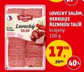 Salám lovecký Řezníkův talíř