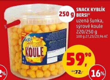 Snack Bersi - kbelík