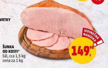Šunka od kosti šál