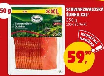 Šunka schwarzwaldská Wein