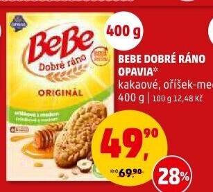 Sušenky BeBe Dobré ráno Opavia