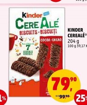Sušenky Cere Alé Kinder