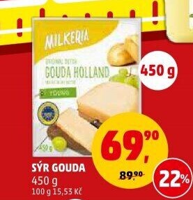 Sýr Gouda Milkeria
