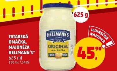 Tatarská omáčka Hellmann'
