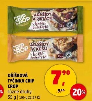 Tyčinka oříšková Crip Crop