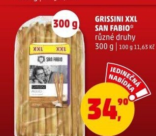 Tyčinky Grissini San Fabio