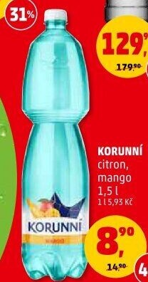 Voda ochucená Korunní