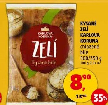 Zelí bílé kysané Karlova Koruna