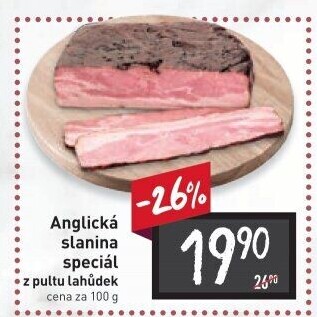 Anglická slanina speciál