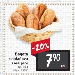 Bageta snídaňová