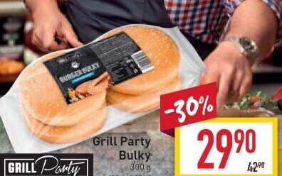 Bulky na hamburger Grill Party
