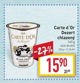 Dezert Carte D'