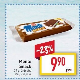 Dezert mléčný Monte Snack Zott