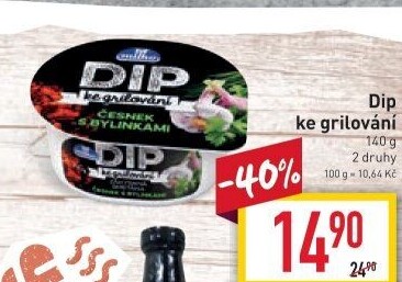 Dip ke grilování Milko