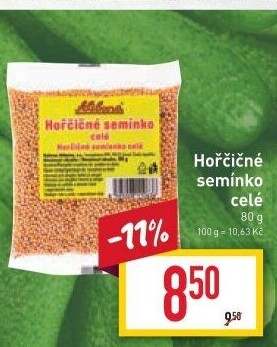 Koření Hořčičné semínko Alibona