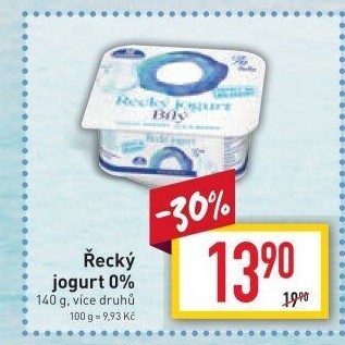 Ochucený jogurt řecký 0% Milko