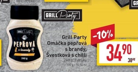 Omáčky Grill Party