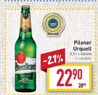Pivo Pilsner Urquell