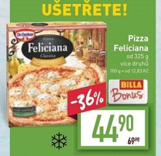 Pizza mražená FelicianaDr. Oetker