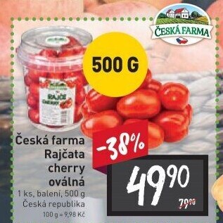 Rajčata cherry Česká farma