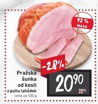 Šunka pražská od kosti