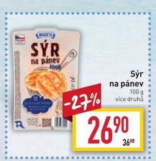 Sýr na pánev Madeta