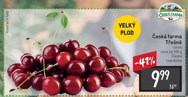Třešně Česká farma