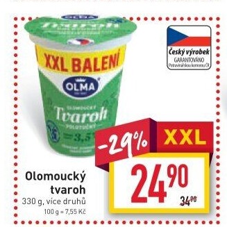 Tvaroh Olomoucký Olma