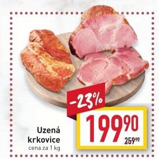 Uzená krkovice