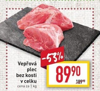 Vepřová plec bez kosti