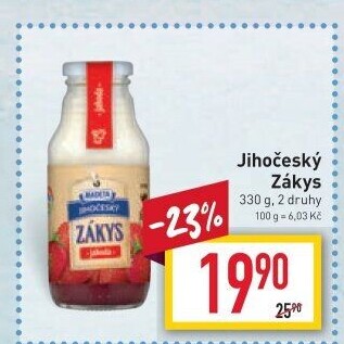 Zákys Jihočeský ochucený Madeta