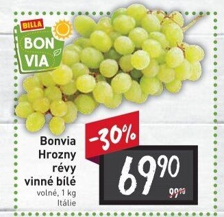 Hrozny bílé Billa Bonvia