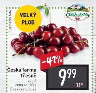 Třešně Česká farma