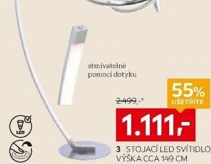 STOJACÍ LED SVÍTIDLO