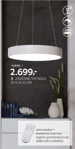 ZÁVĚSNÉ LED SVÍTIDLO
