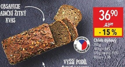 Chléb dýňový