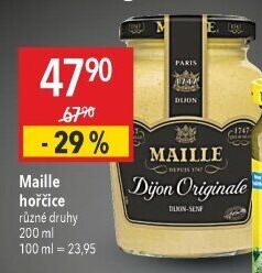 Hořčice dijonská Maille