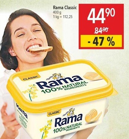 Margarín Classic Rama