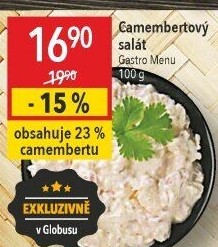 Salát camembert