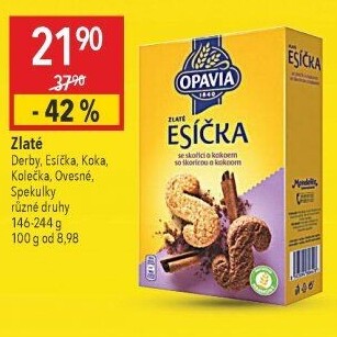 Sušenky Esíčka Zlaté Opavia