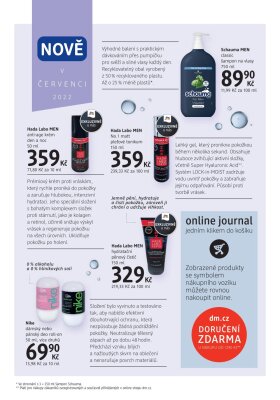 akční leták dm drogerie 14.7.2022-10.8.2022