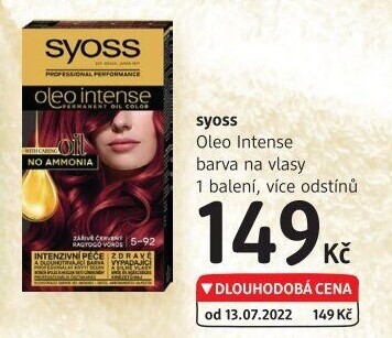 Barva na vlasy Oleo Intense Syoss