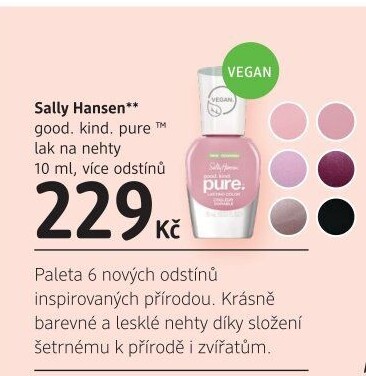 Lak na nehty Pure Sally Hansen