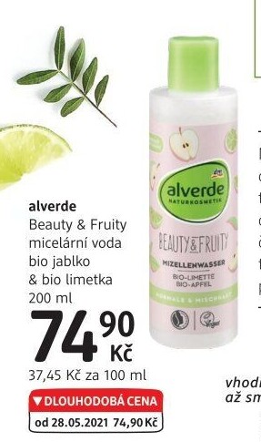 Micelární voda Alverde