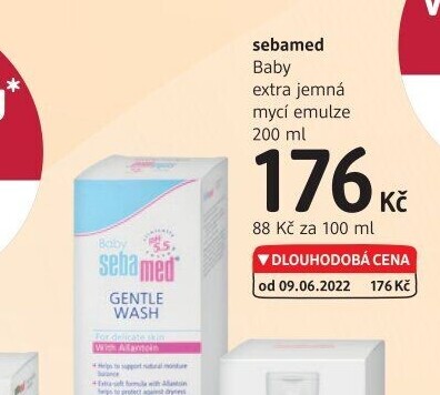 Mycí emulze dětská Sebamed Baby