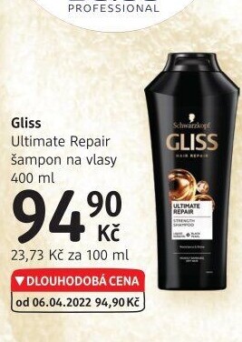 Šampon Gliss Schwarzkopf