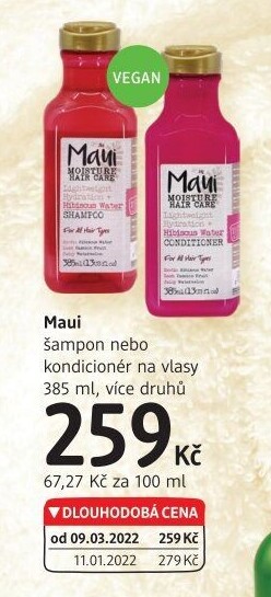 Šampon Maui Moisture
