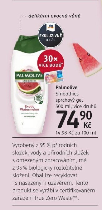 Sprchový gel Palmolive